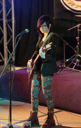 Olivia Zinn (pictured) will perform at the event, along with Matthew King, Adam Zajac, Mark Ferguson, and Lenny Miller (Olivia Zinn Facebook photo)