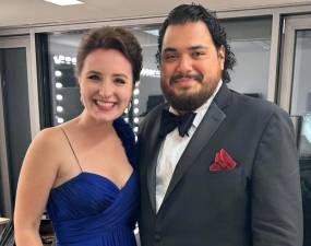 Soprano Emily Margevich will perform along with tenor Angel Gomez.