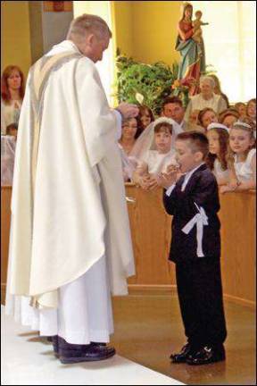 More than one first at this communion