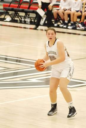 Delaware Valley’s Hannah Gallagher scored six points