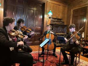 Dolphins String Quartet brings pure joy to Grey Towers