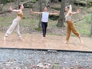 Hanna Q Dancers performing “As We Grow, Part 1.” Left to right: