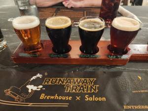 The first beer train excursion runs on National Beer Day, April 7 at noon.