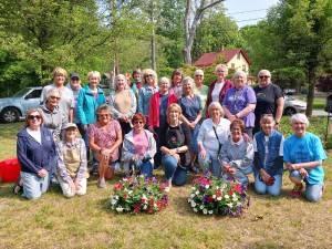 Members of the Milford Garden Club.