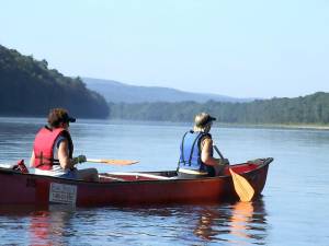 Canoeists in the Delaware Water Gap National Recreation Area (File photo by Nick Troiano)