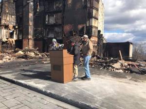 The owners pledge to rebuild in the aftermath of the fire