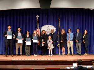 Ursinus College won this year’s Direct Effect Innovation Challenge. They were awarded on Nov. 12, 2025.