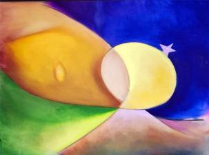 ”Oncoming traffic” by Paul Rubino