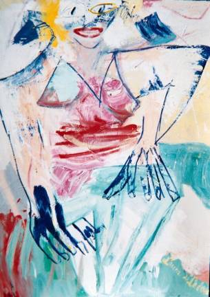 Lauryn de Leeuw, acrylic