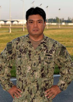Senior Chief Petty Officer Ronald Quinto, a native of Milford, Pa. (Photo provided)