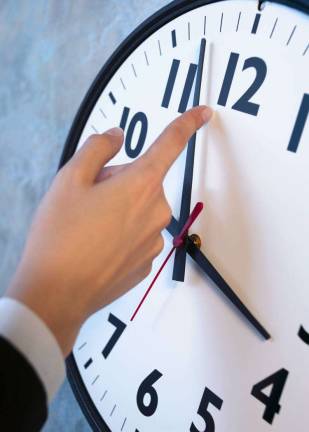 Turn back your clocks