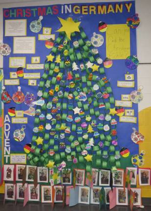 The winner from the lower level (pre-K through grade 2) was Germany, from Mrs. Connell’s second-grade class.
