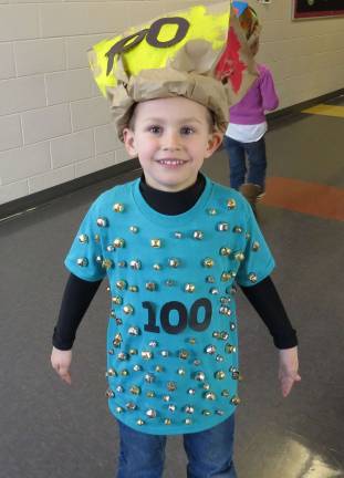 Nathan Mang of Mrs. Stewart’s kindergarten class (Photo by Peggy Snure)