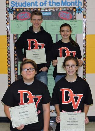 Students of the Month for November