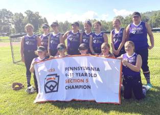 The Softball 9-11 Allstar Team made it into tournament play at the state level, taking home both the District 32 title and the Section 5 Championship title. They traveled to Wellsboro to play for the state title and brought home some great memories after a long weekend of play.