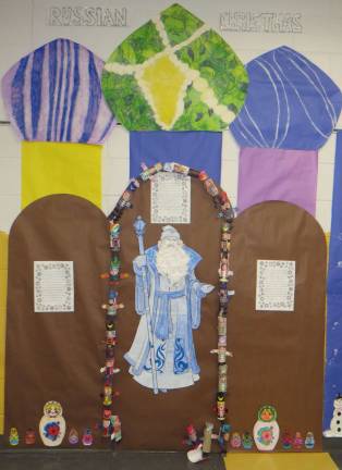 Students deck the hall with 'Holidays Around the World' theme
