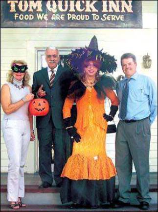 Costume & cocktails party at the Inn