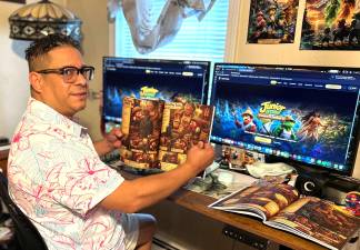 Mariano Cortes, creator of the ‘Junior el Coquí’ game and book series.