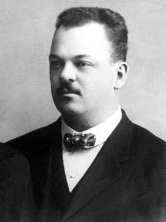 Gideon Sundback, a Swedish-American electrical engineer commonly credited with the development of the zipper (Photo provided)