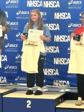 Kate Prior completes an impressive high school wrestling career.