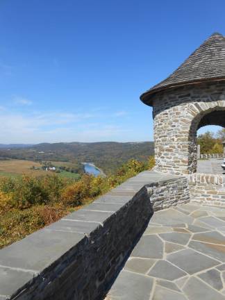 An overlook named for Marie Antoinette in Azilum, Pa., which provided refuge for French exiles in 1793 (Photo provided)