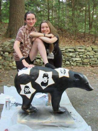 Young artists create 'Artful Bears' to promote film festival
