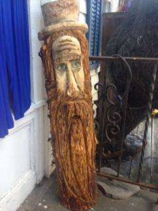 Win a Black Bear chainsaw carving