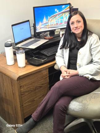Family Service Association of Northeastern Pennsylvania Help Line Director Aimie Voelker.