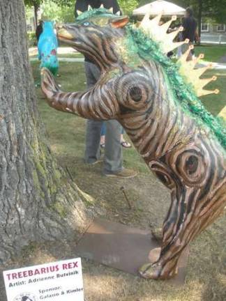 &quot;Treebarius Rex&quot; artist Adrienne Butvinik.