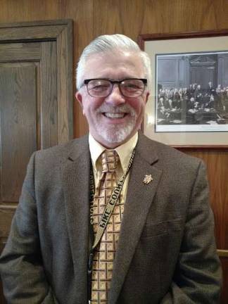 Pike County Commissioners Chair Matt Osterberg (Photo by Anya Tikka)