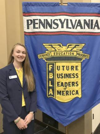 State officer Mackenzie Donald, PA FBLA Vice President At-Large 1 (Photo provided)