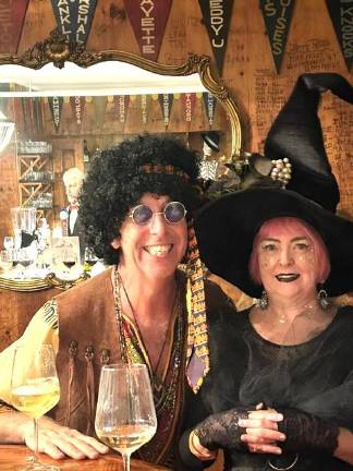 Doug Manion and Susie Lyddon at the 2025 Milford Masquerade.