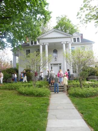 The Community House is Milford is one of myriad examples of splendid 19th-century architecture in Milford (Photo by Anya Tikka)