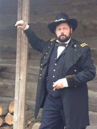 Ken Serfass (pictured) will be Ulysses S. Grant in the re-enactment (Photo provided)