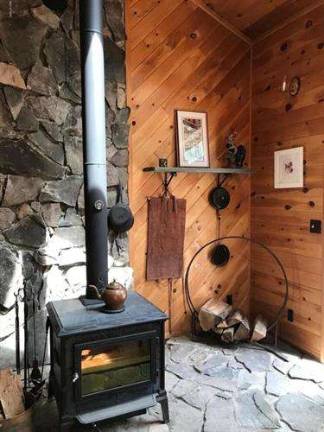 Enjoy woods and water in this two-story country farmhouse