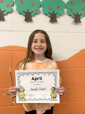 Kendall Eckert-fourth grade
