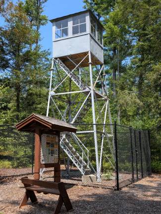 Hundreds of volunteers helped restore one of the original “Pinchot Fire Towers.”