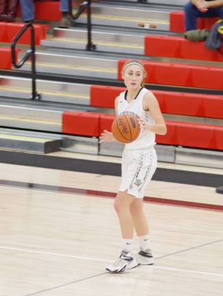 Delaware Valley Warrior Shelby Brittain scored six points.