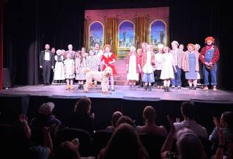 “Annie” receives a rave reception at the Milford Theater.