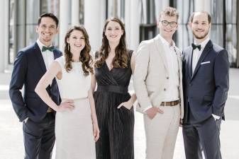 Calmus Ensemble Leipzig coming for acapella holiday concert