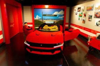 Winners of the Brick Pit Crew challenge will get a chance to be the first to experience LEGOLAND’s new Ferrari attraction.