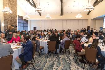 Members of business community gather at the Pocono Chamber of Commerce’s Legislative Luncheon.
