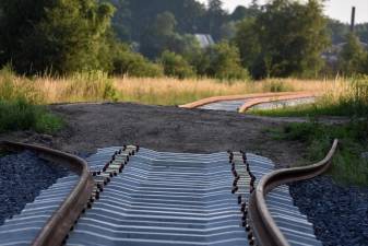 Dingmans Falls Trail repairs begin