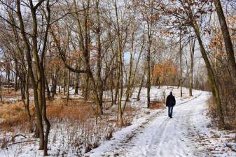 Take the January hiking challenge at Lacawac