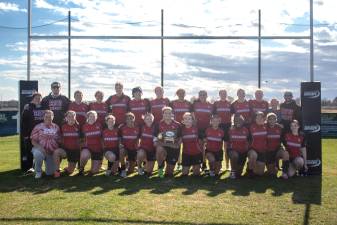 East Stroudsburg University’s Women’s Rugby club team.