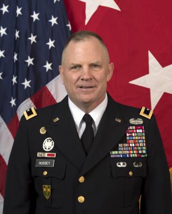 Retired Maj. Gen. John F. Hussey.