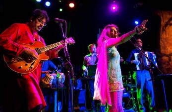 Kiran Ahluwalia and her five-piece band