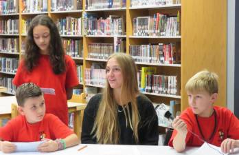 Angelina Knapp, Keston Monahan, Ava Krazewski and Bradley Gaa.