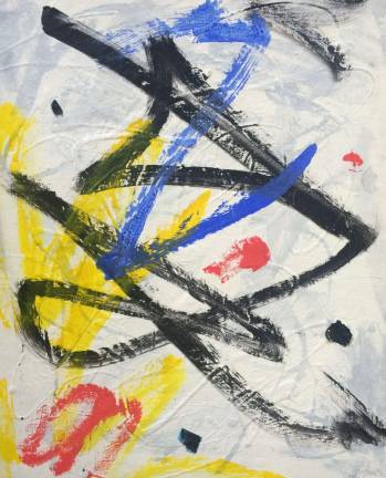 Lindsay Brown, acrylic