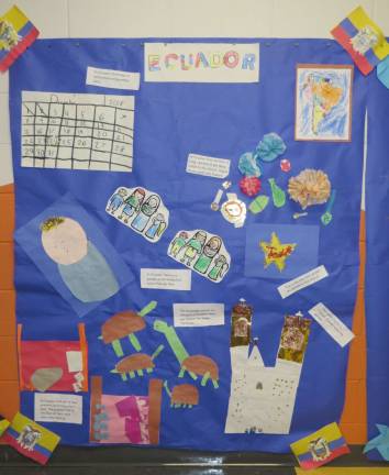 Students deck the hall with 'Holidays Around the World' theme